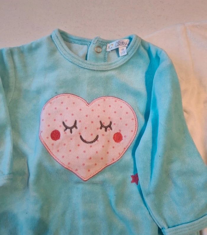 Lot 2 pyjamas velours - photo numéro 4