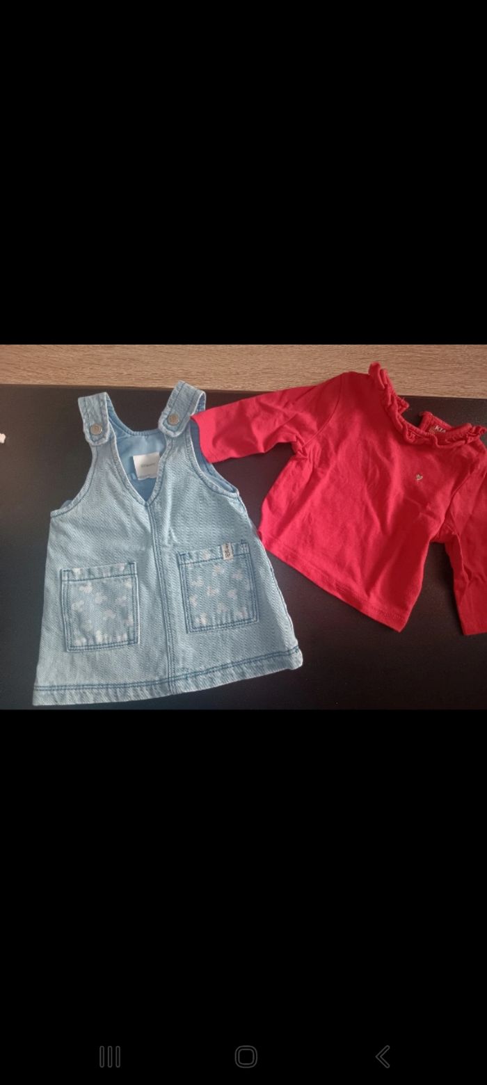 Ensemble robe en jeans