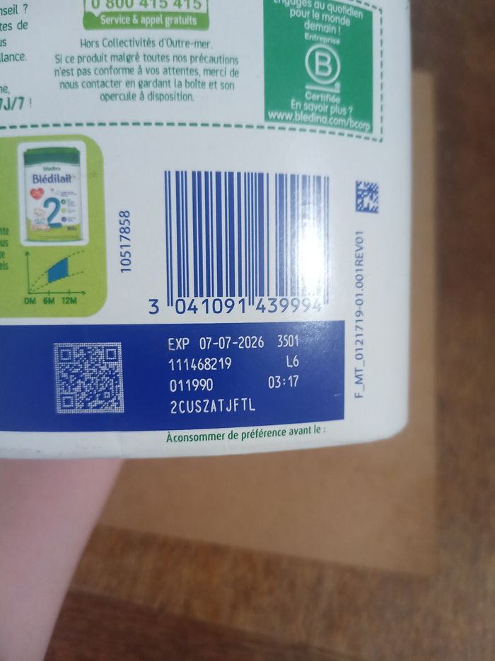 Lait blédilait - photo numéro 3