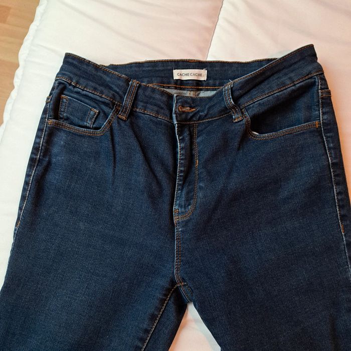 Lot 2 jeans cache cache 38 - photo numéro 4