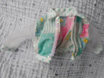 Barbie je te parle talk talking parlante vintage blouson veste