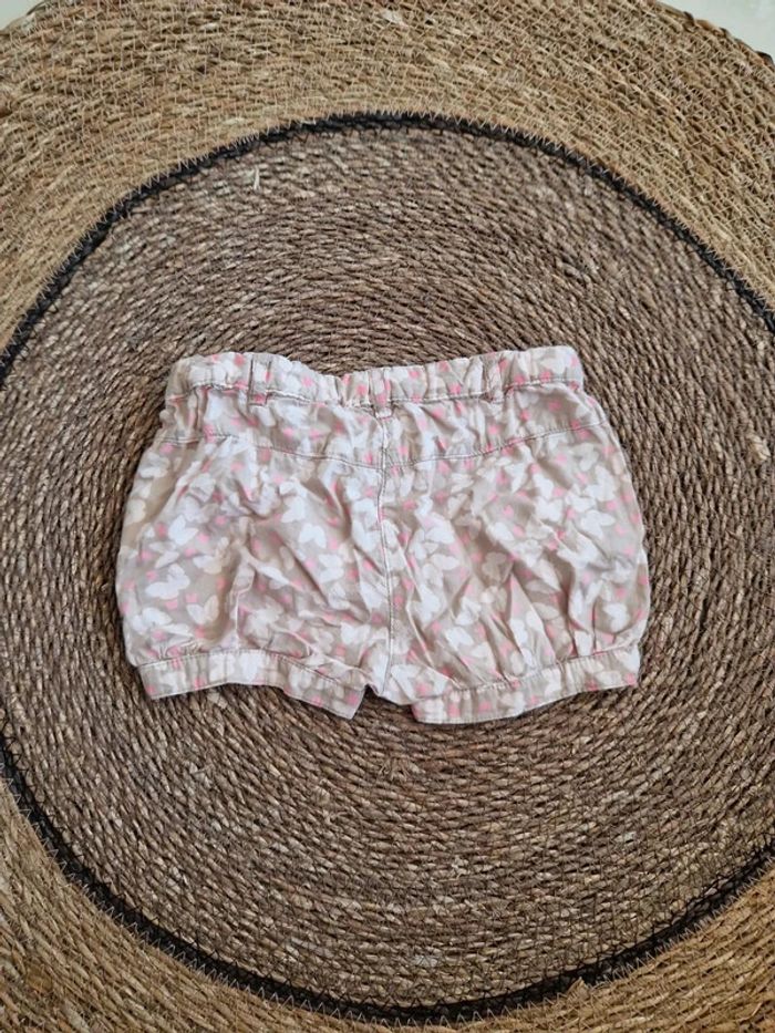 Joli short Verbaudet motifs papillons taille 36 mois - photo numéro 2
