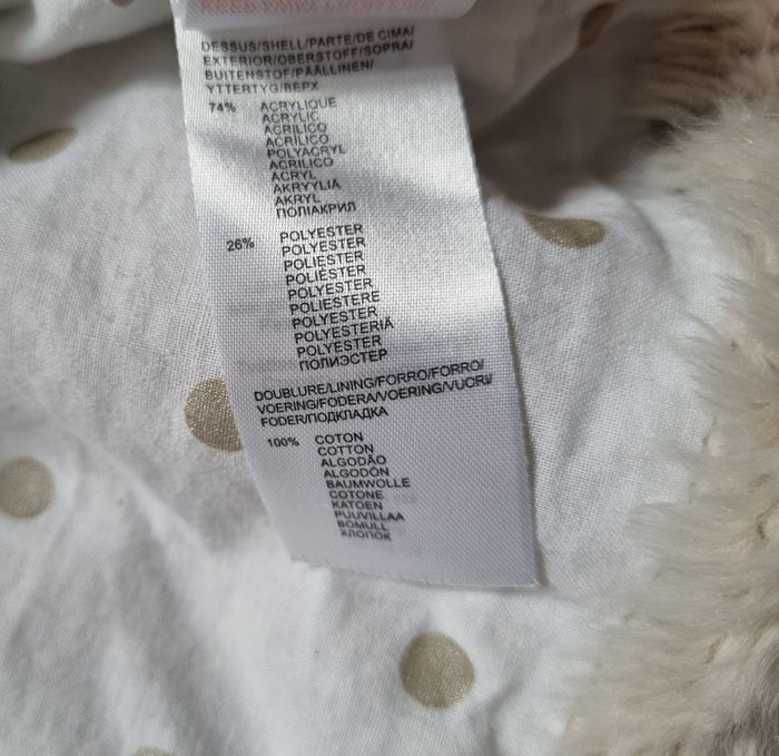 Veste sans manches fausse fourrure crème 3ans - photo numéro 6