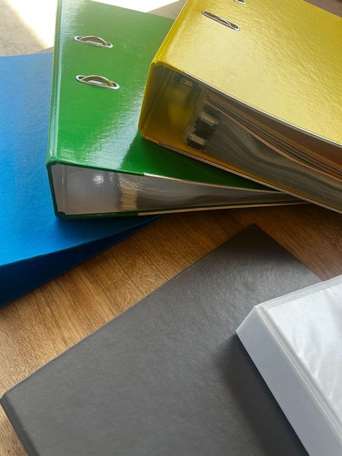 Lot de 5 classeurs - photo numéro 3