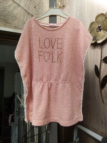 Pull fin manche courte