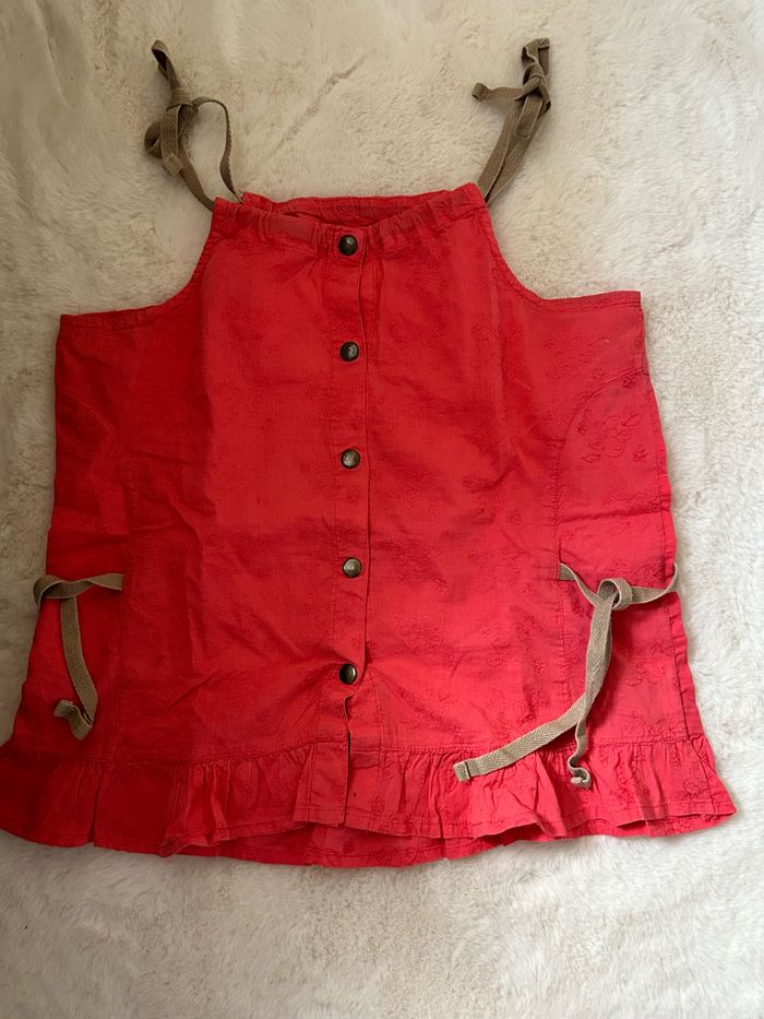 Lot 2 hauts à bretelles fille - photo numéro 5