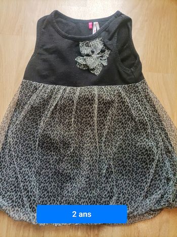 Robe noir et argenté - Orchestra - 2 ans