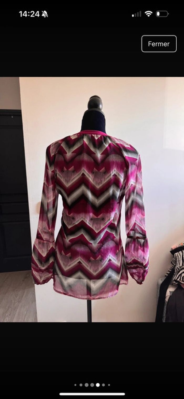 Haut voilage Marque esprit - photo numéro 5