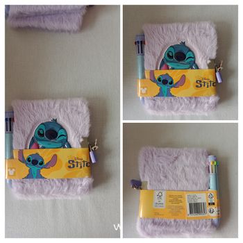 Carnet avec stylo Stitch