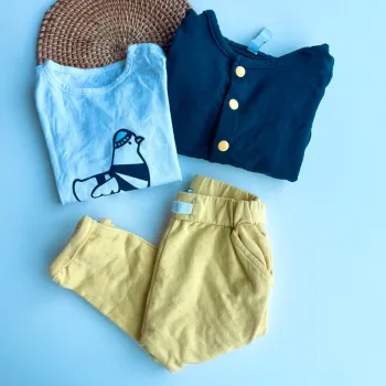 Ensemble 3 pièces coton