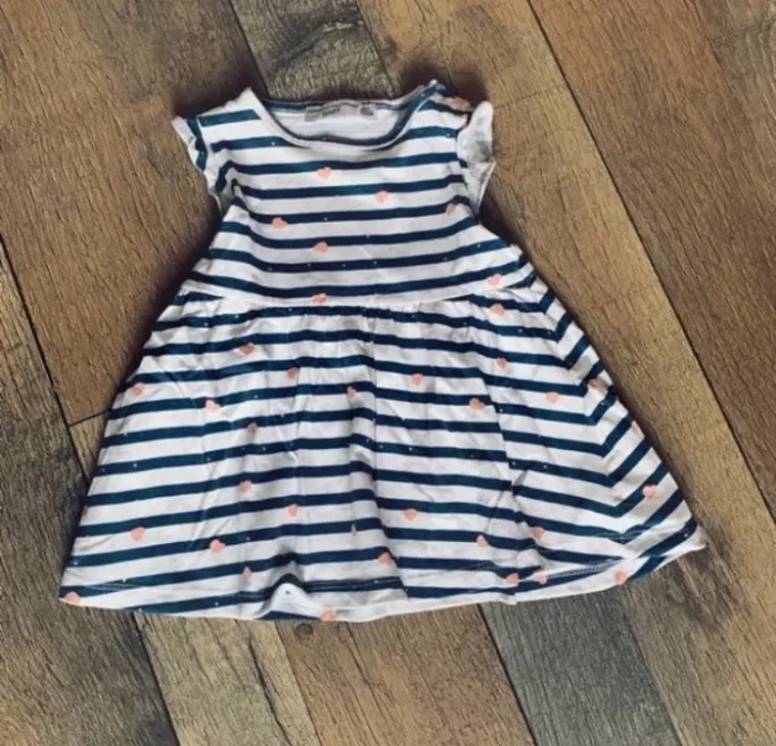 Robe marinière 3 mois - photo numéro 2