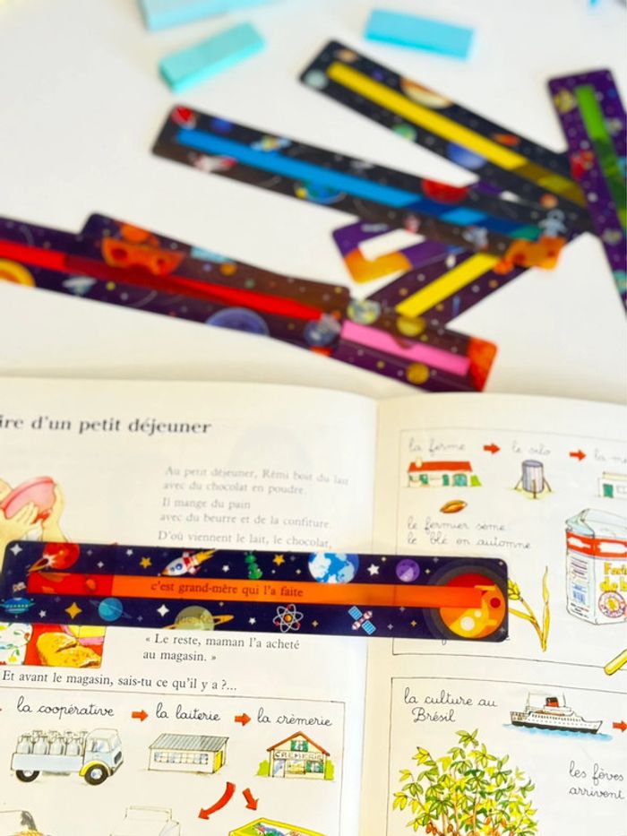 lot de 8 bandelettes de lecture - Motifs Garçon - photo numéro 9