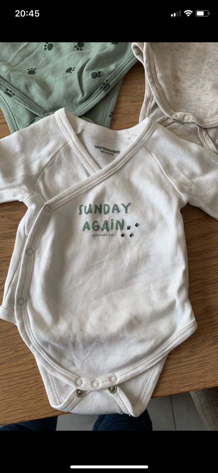 Lot 7 bodies manches longues - photo numéro 4