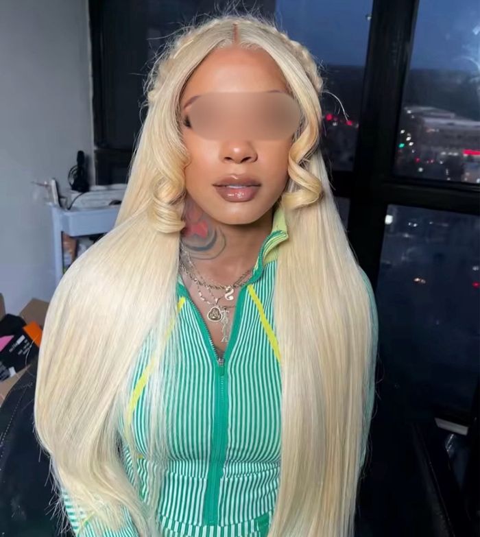 ✨ Perruque Lace Frontal 13x6 – Cheveux humains – Blond miel – 28 pouces ✨ - photo numéro 7