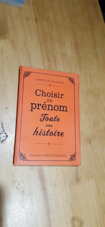 Livre Choisir un prénom Toute une histoire