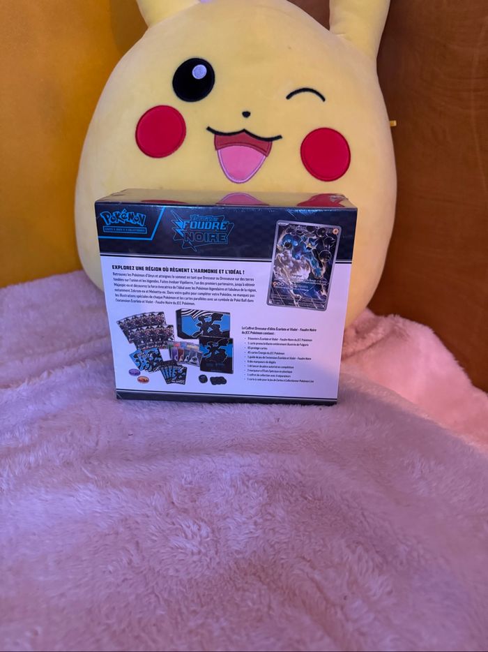 Pokémon ETB Foudre Noire EV10.5 FR 🇫🇷 neuve et scellée - photo numéro 2
