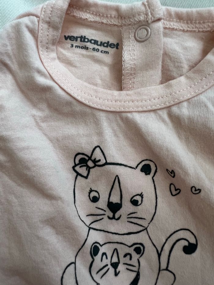 Lot de 3 pyjamas Vert Baudet - photo numéro 3