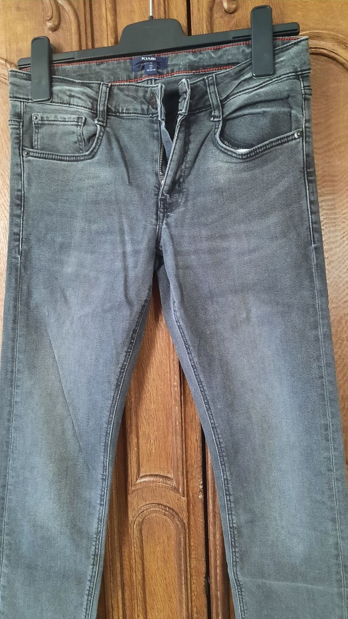 Jean slim fit kiabi taille 14 ans - photo numéro 2