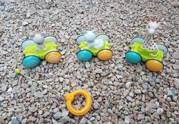 Jouet à tirer Sophie la girafe