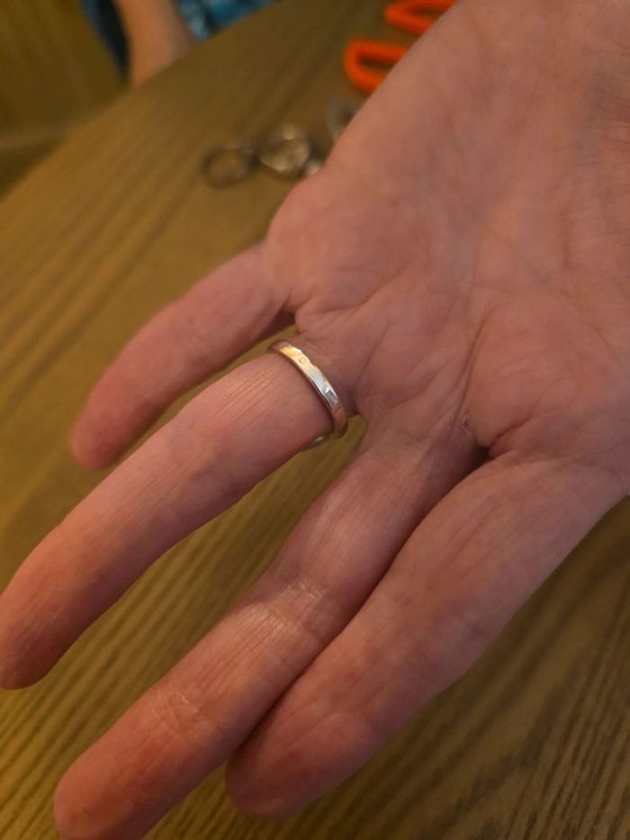 Bague argent taille 54 - photo numéro 2