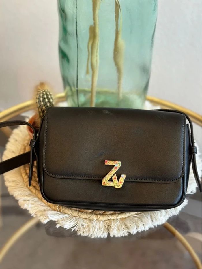 Sac bandoulière mini en cuir ZV Initiale - Zadig&Voltaire - photo numéro 2