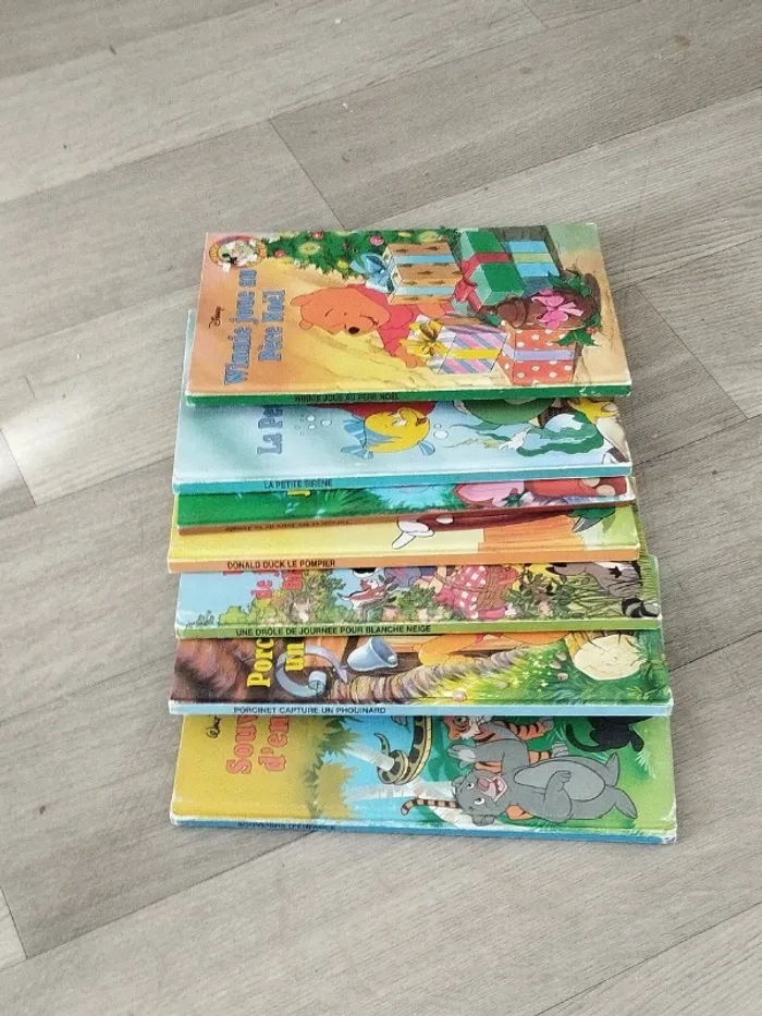 Lot retro de 8 tomes Disney club du livre années 90 L084 - photo numéro 4