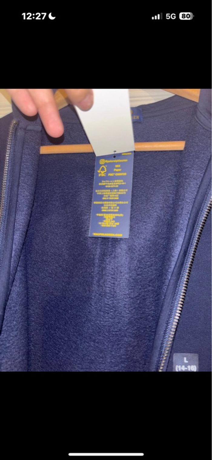 Gilet Ralph Lauren enfant taille L - photo numéro 5