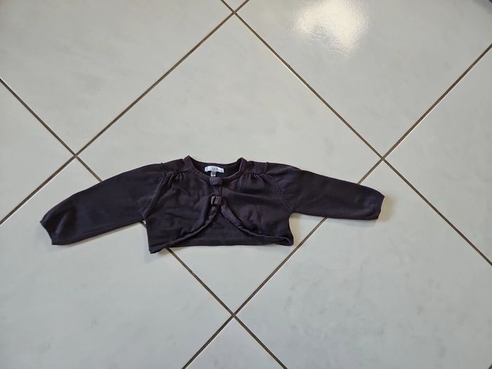 Gilet court bébé fille 18 mois BBF3