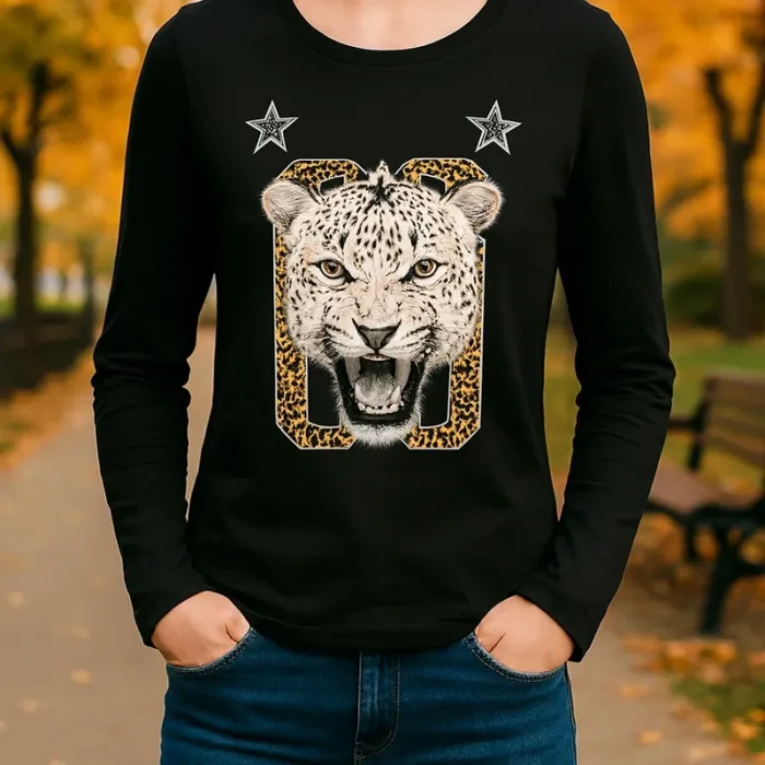 🌸Sweat noir Motif Tigre Ox-king Taille 14ans🌸