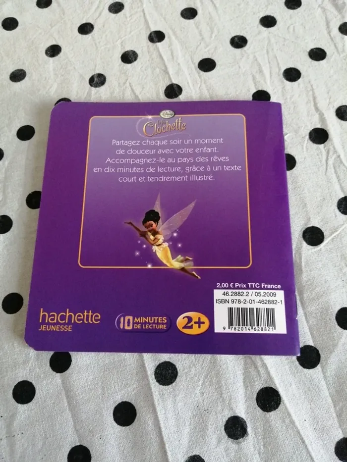 Livre la fée clochette mon histoire du soir / disney les fées hachette jeunesse/ ( 2ans) - photo numéro 4