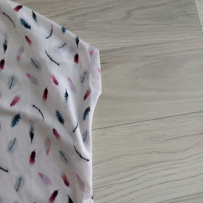 Chemisier femme imprimé à manches courtes La Halle taille S - photo numéro 4