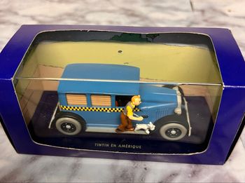 Le taxi de Tintin en Amérique Atlas