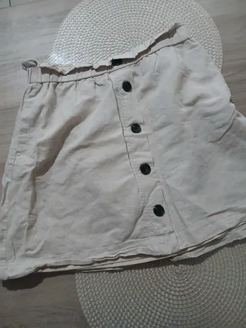 Jupe beige