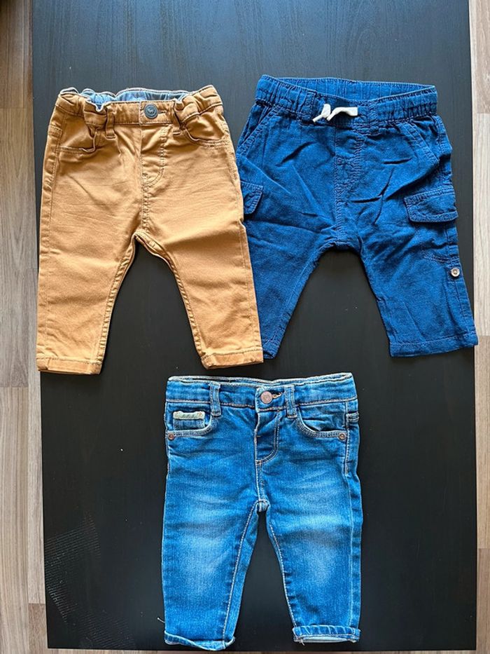 Pantalons garçon 6 mois