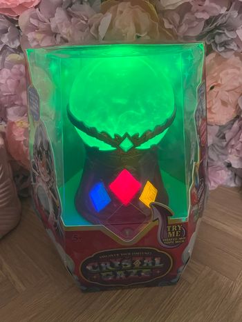 Boule crystal veilleuse