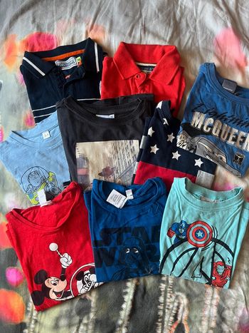 Lots manches courtes taille 3/4 ans