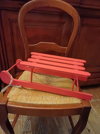 Decoration Noël luge