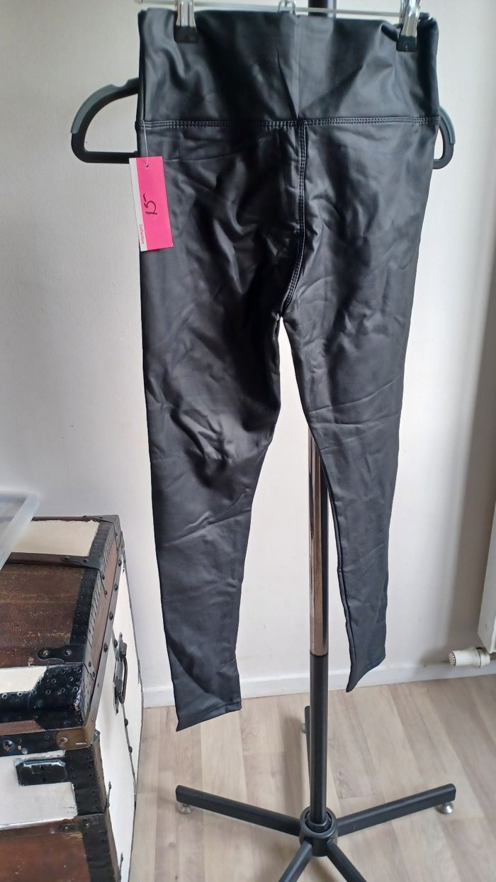 Leggings similli cuir - photo numéro 4