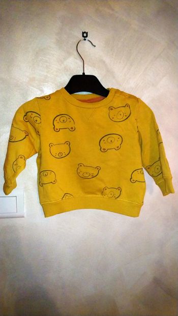 Superbe petit sweat Tex taille 18 mois en très bon état