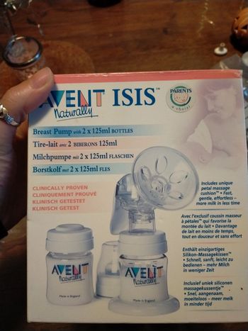 Tire-lait Avent Isis naturally