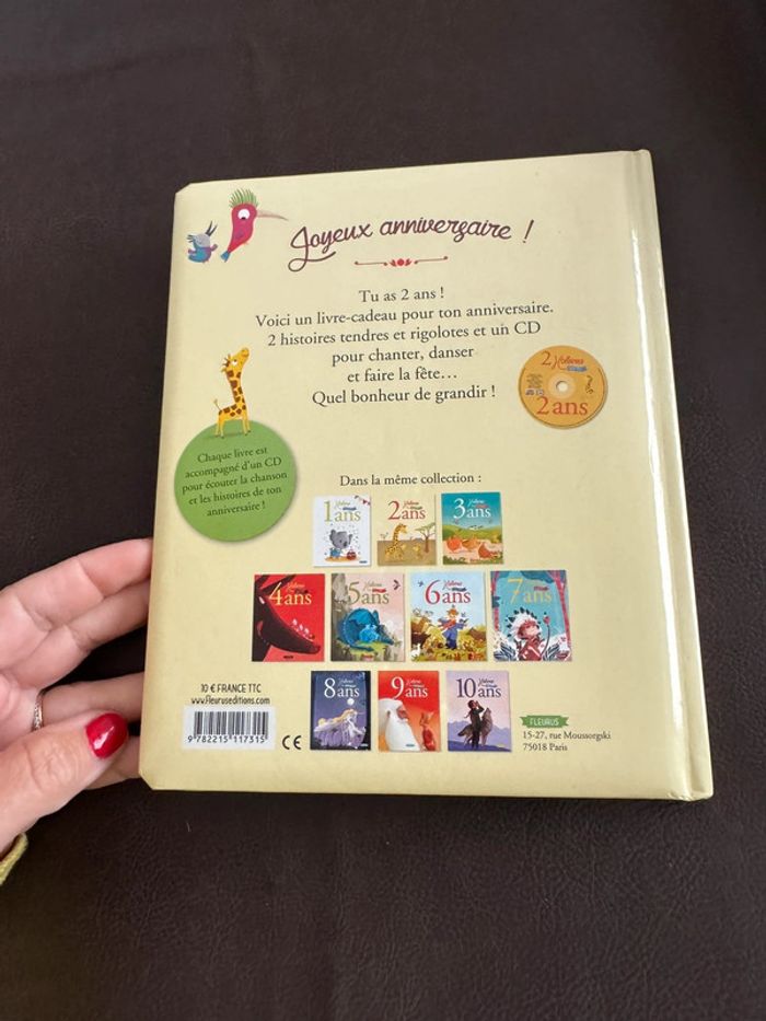 Histoires pour mes 2 ans + cd - photo numéro 2