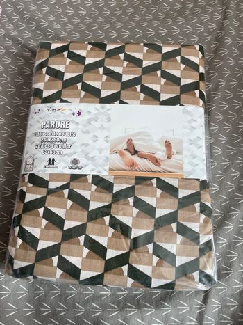 Housse de couette 2 personnes coton