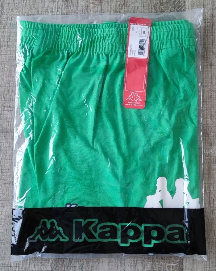 Short pour femme marque kappa taille XL couleur vert - photo numéro 6