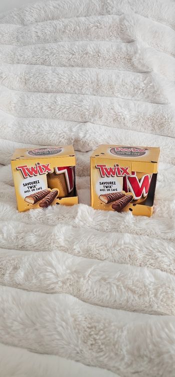 Lot de 2 tasses twix Neufs