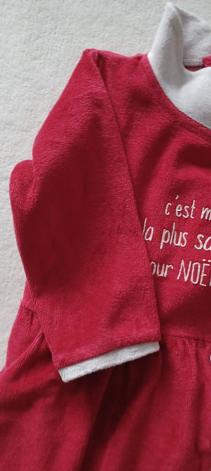 Très joli petit pyjama une pièce bébé fille T 18 mois - photo numéro 3