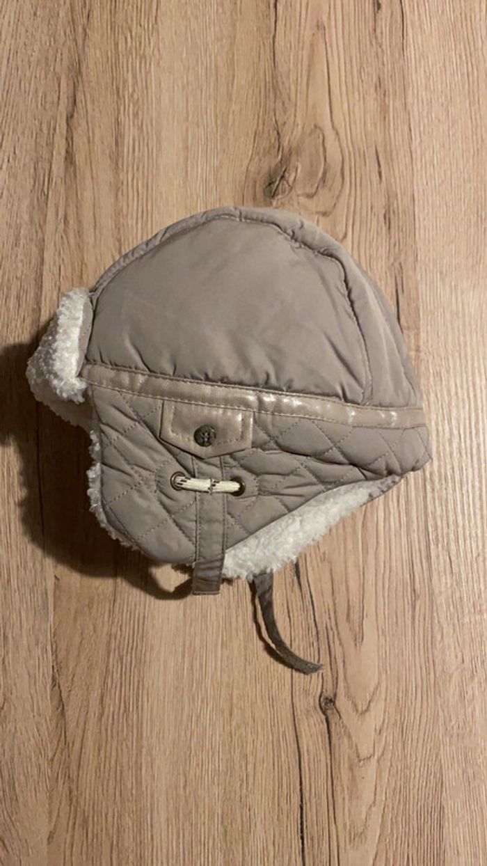 Bonnet forme casquette chaud - photo numéro 3