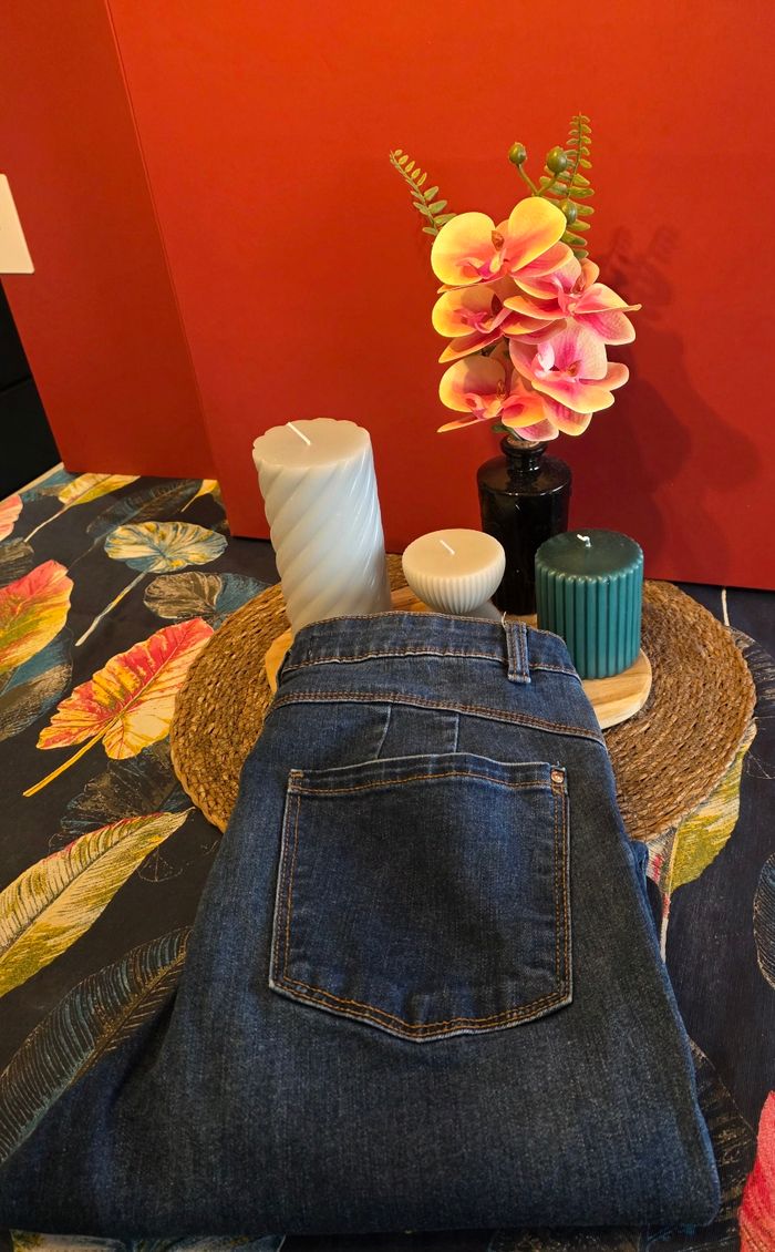 Jeans bleu foncé 40