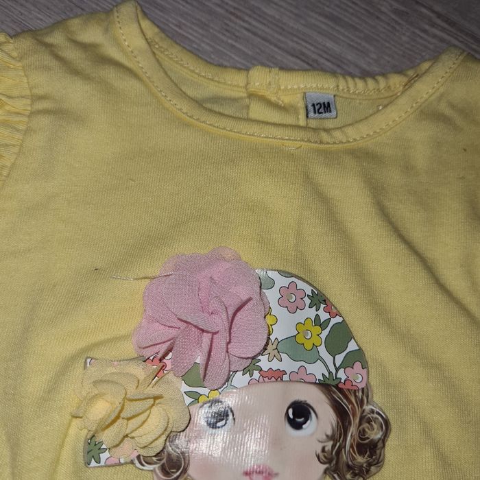 Ensemble bébé fille 12 mois Legging et t-shirt - photo numéro 4
