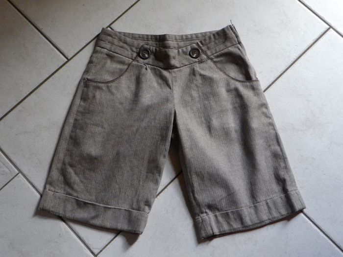 Short marron 11-13 ans