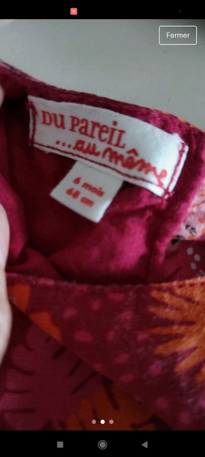 Robe du pareil au même - photo numéro 3
